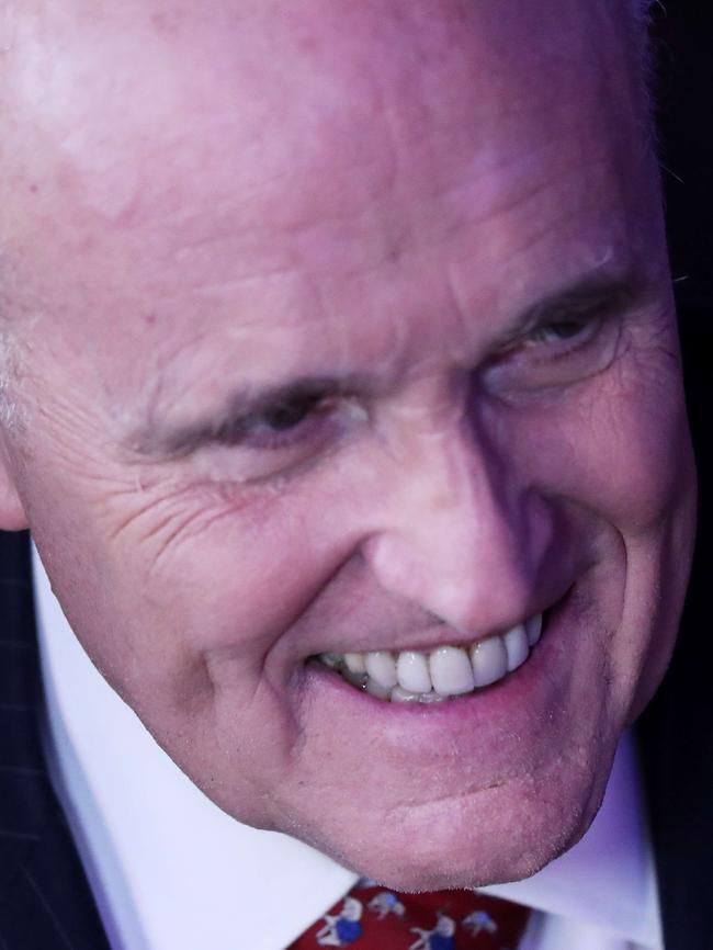 Former New York City Mayor Rudy Giuliani is being touted as possible Cabinet material. Picture: AFP