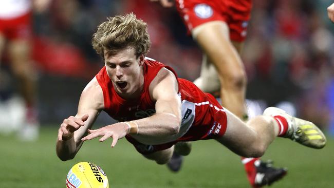 Nick Blakey has been a shining light for the Swans this season. Picture: Getty Images