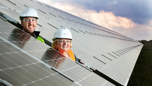 There’s been a boom in household solar in Australia. Picture: Alison Wynd