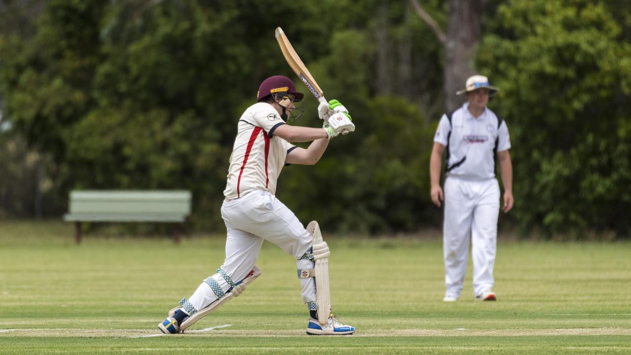 Ben Brocherie bats for Metropolitan-Easts. Picture: Kevin Farmer