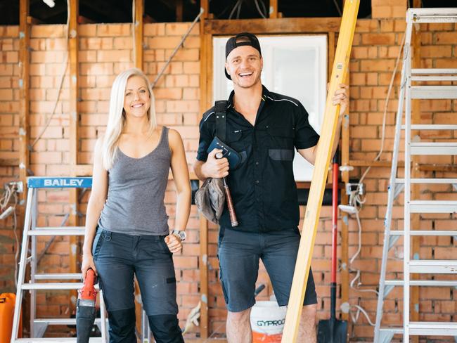 You need grit and determination to DIY – like The Block's Kyal and Kara Demmrich.