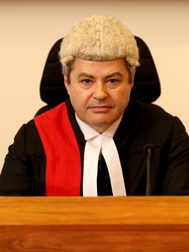 Justice Mark Livesey was the first appointment to SA’s new Court of Appeal. Picture: Kelly Barnes/AAP