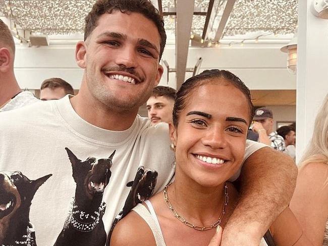 Star couple Nathan Cleary and Mary Fowler. Photo: Instagram