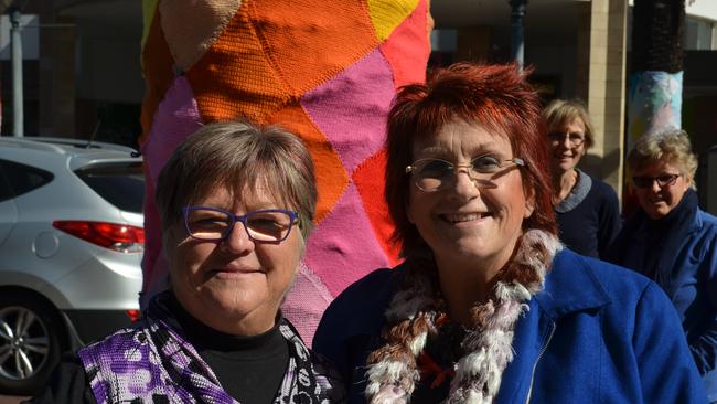 Jumpers and Jazz in July organisers Pam Burley and Bette Bonney at the 2019 event.