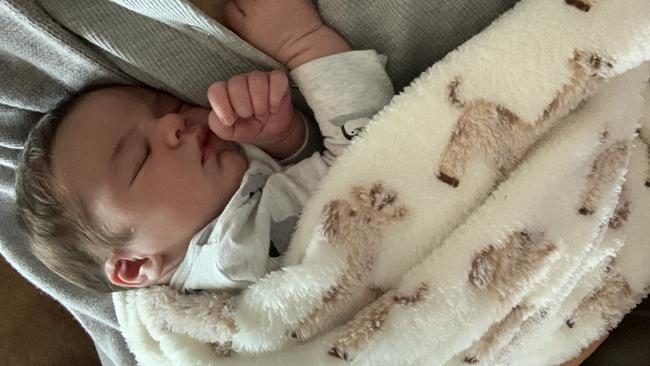 Jessica Dover's son Sebastian Petrenko when he was a baby. Picture: Supplied