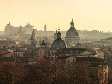 View of Rome from Hotel Vilon. Picture: Supplied