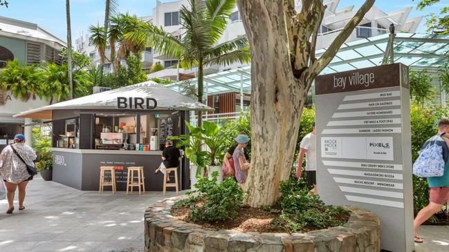 The kiosk at 8/18 Hastings St, Noosa Heads that sold for $1.105m.