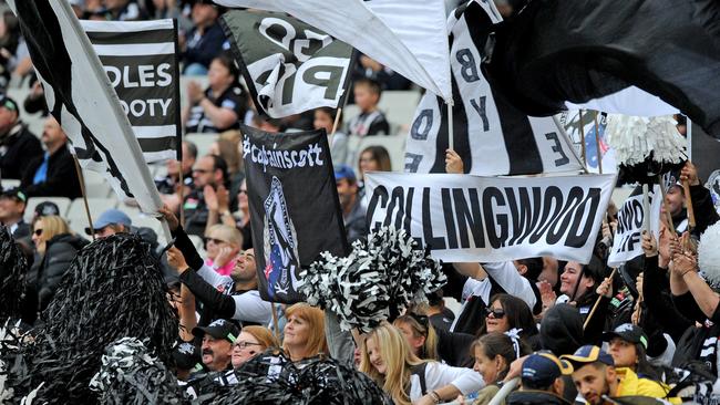 Collingwood fans will be rewarded for their support. Picture: AAP