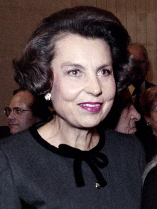 Liliane Bettencourt in 1988. Picture: Gerard Fouet