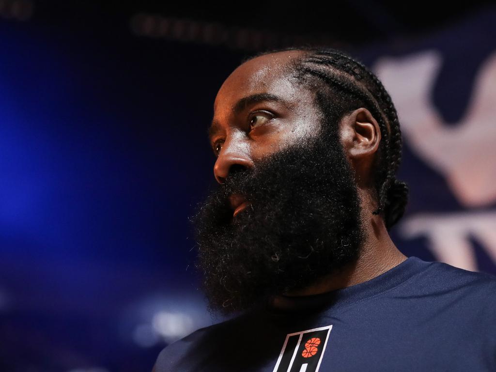 James Harden has had a disappointing start to his LA Clippers career. Picture: Meg Oliphant/Getty Images