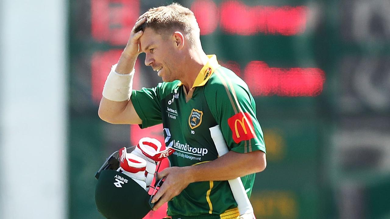 David Warner will have surgery on an injured elbow.