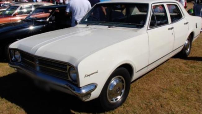 A white 1968-model Holden HK Kingswood sedan like the one police believe Pauline Sowry was travelling in.