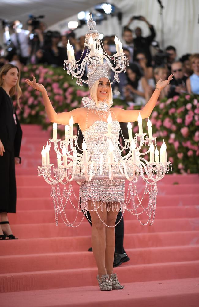 Katy Perry at last year’s Met Gala, which was themed around Camp: Notes on Fashion. Picture: Getty Images