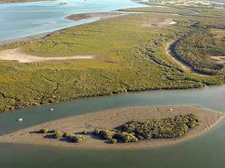 Kangaroo Island near the mouth of the Mary River at River Heads. . Picture: Alistair Brightman