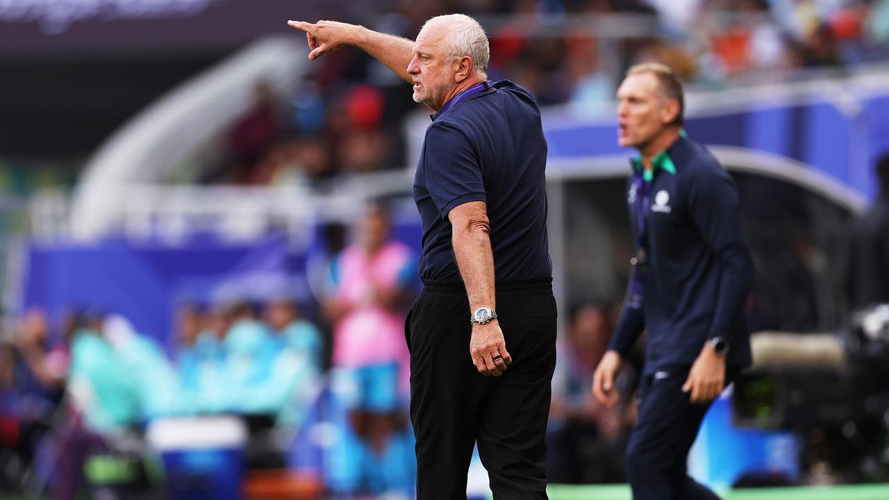 Socceroos coach Graham Arnold, (Photo by Robert Cianflone/Getty Images)