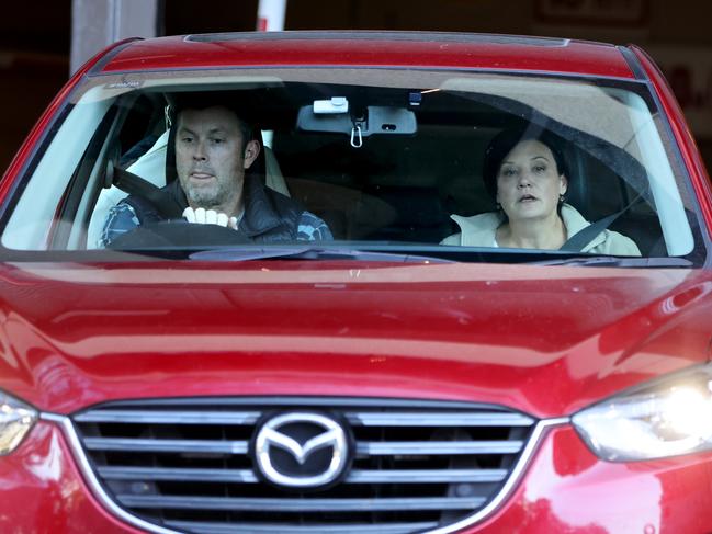 Jodi McKay leaves parliament after stepping down as NSW Labor leader. Picture: NCA NewsWire/Damian Shaw