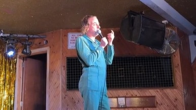 The comedian said the Aussie woman was being too sensitive. Picture: TikTok