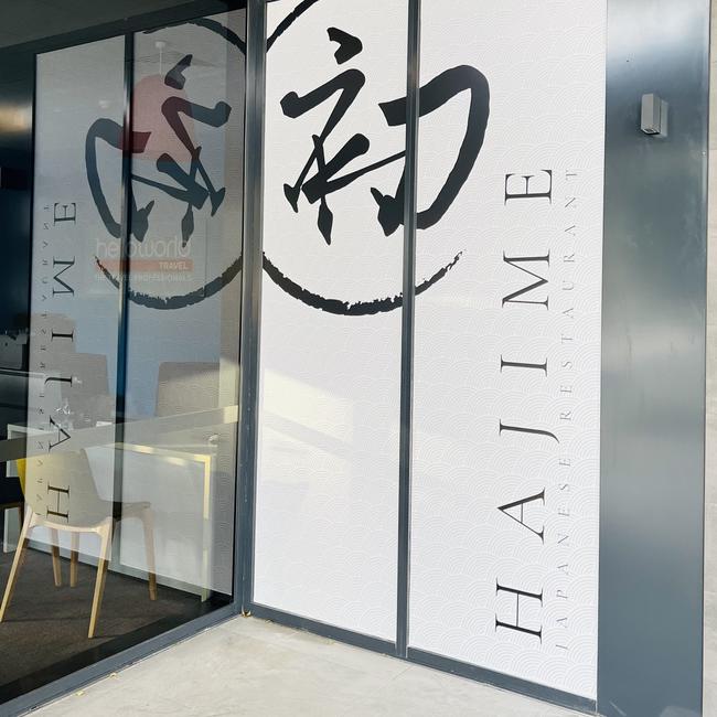 New Wynnum Japanese restaurant, Hajime.