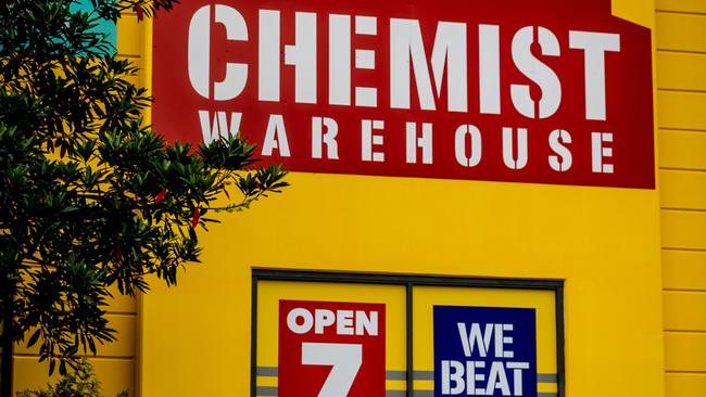 BRISBANE AUSTRALIA - NewsWire Photos JANUARY 27, 2023: Stock Images - Chemist Warehouse. NewsWire / Sarah Marshall