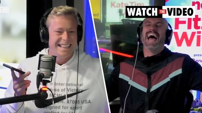 Isaac Heeney pranks mum on live radio