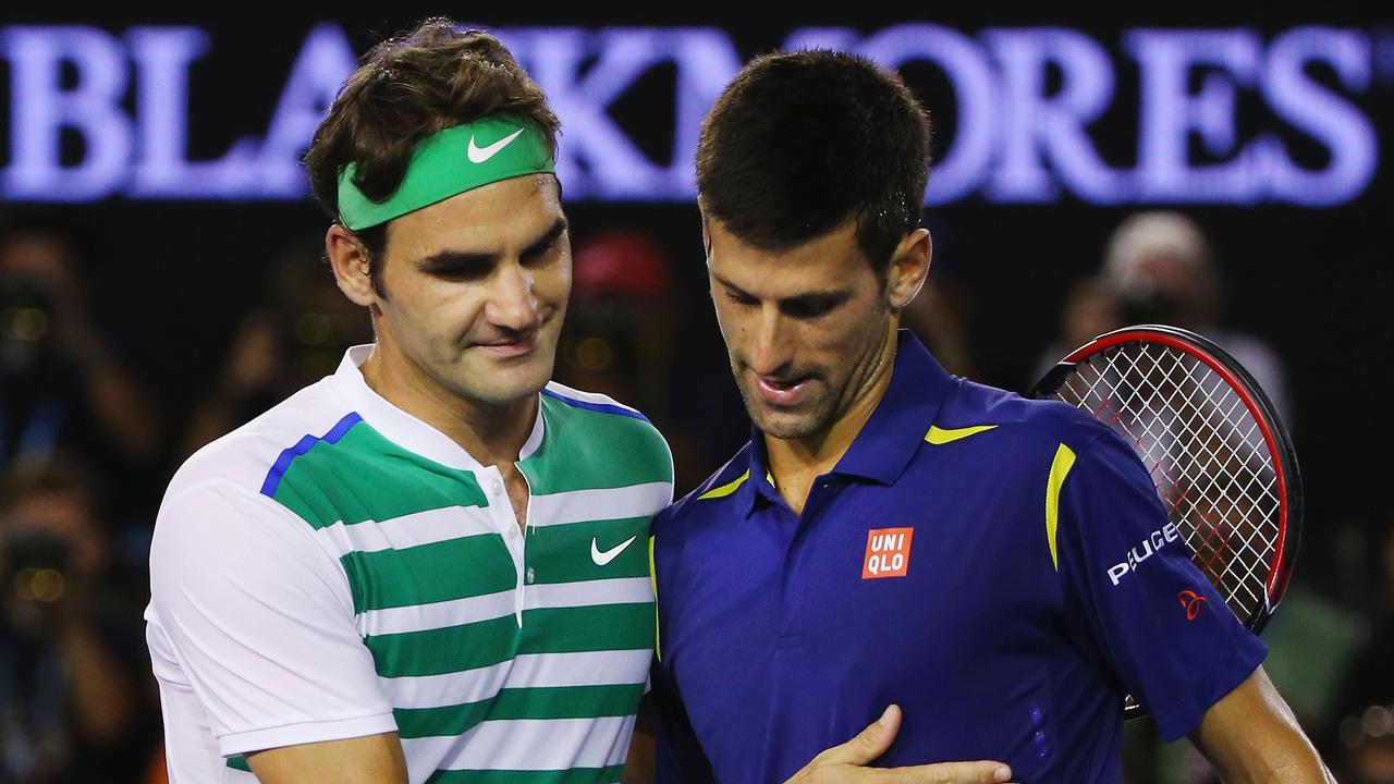 Australian Open 2020 Roger Federer v Novak Djokovic semi final