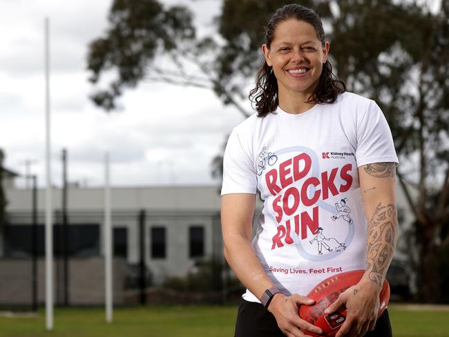 Rocky is now on a mission to raise awareness about kidney disease. Picture: Hamish Blair