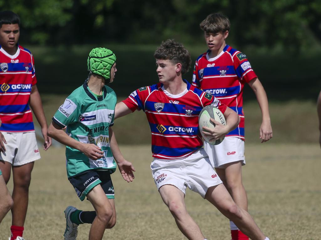 GCDRU Juniors round 13 Bond Pirates v PBC Alleygators U-16 . Picture: Glenn Campbell