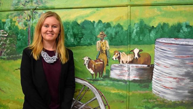 CHAMPION OF THE BUSH: Lucy Kinbacher was guest speaker at the Biggenden State School's 61st awards night. Picture: Erica Murree