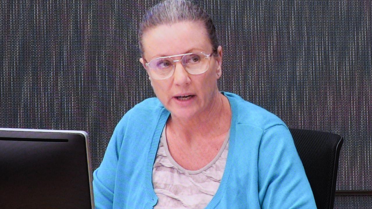 Kathleen Folbigg as she appeared at the 2019 inquiry into her conviction. Picture: AAP Image/Peter Rae