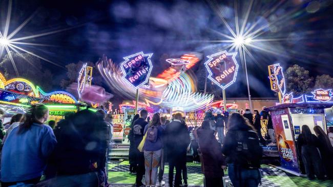 More than 50,000 people attended the second last day of the Royal Adelaide Show on Saturday. Picture: Kelly Barnes