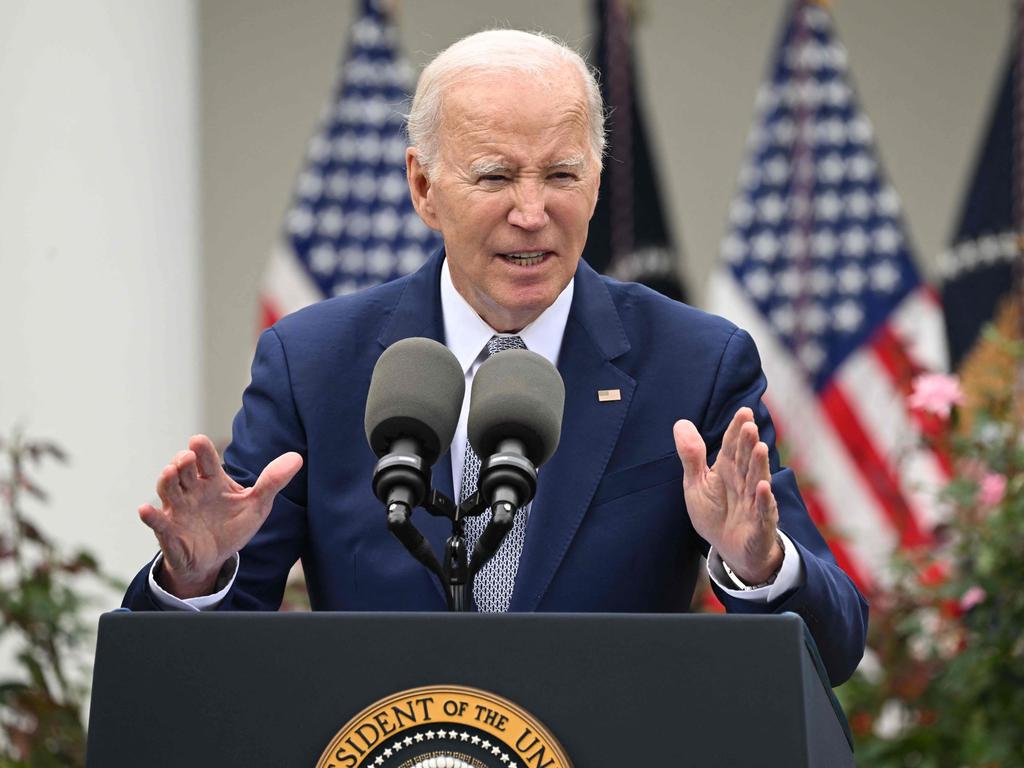 US President Joe Biden has told Republicans to “do their job” and fund the government. Picture: Saul Loeb/AFP