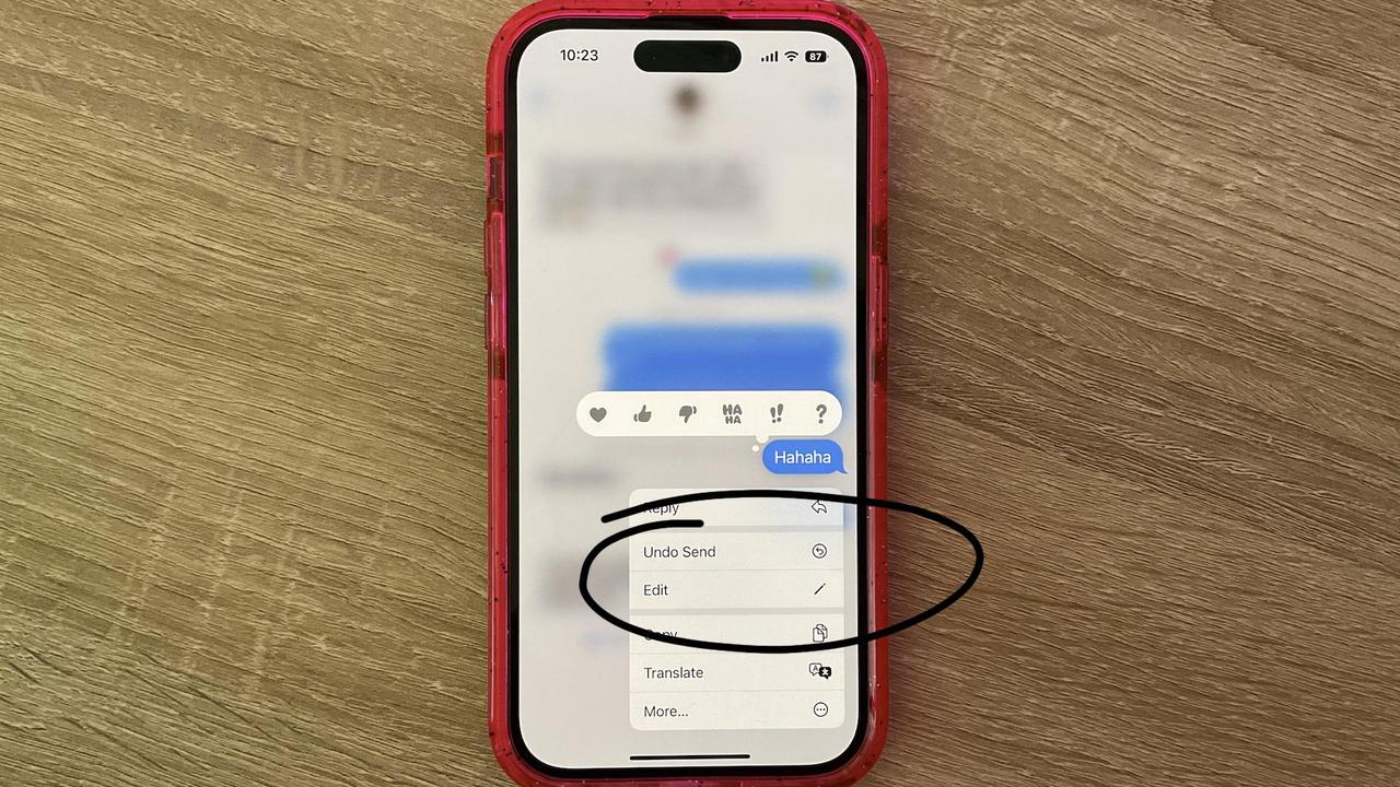 iPhone: How to unsend a text and other hidden features | news.com.au