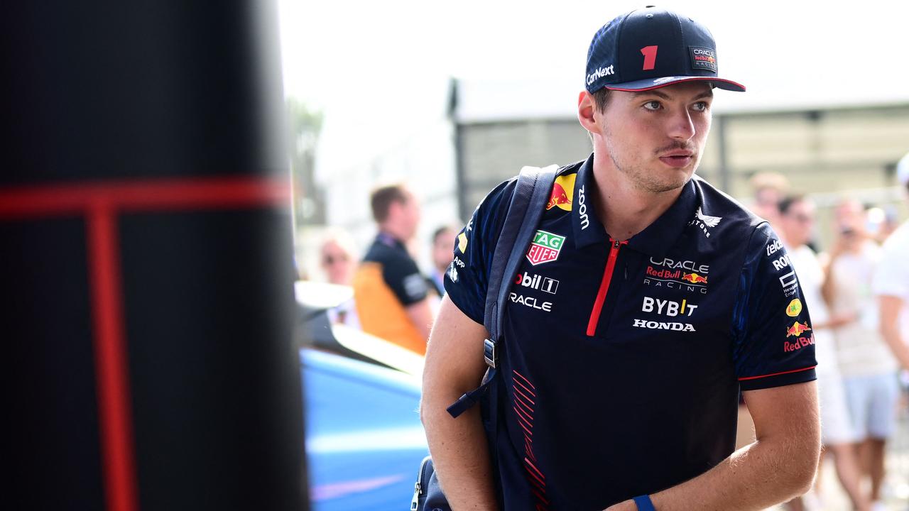 Max Verstappen is shooting for history. (Photo by Marco BERTORELLO / AFP)