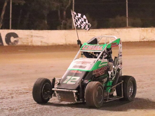 s50le999 Kilsyth speedway drover Justin Paull (pic: Random PandaPhotography)