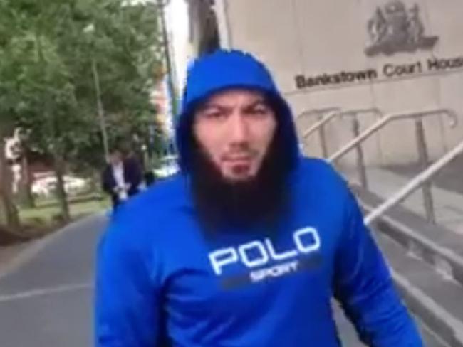 Fouad Moussa outside court during the case.