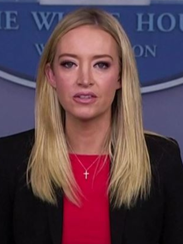 Donald Trumps Press Secretary Kayleigh Mcenany Looks ‘completely Different Herald Sun 