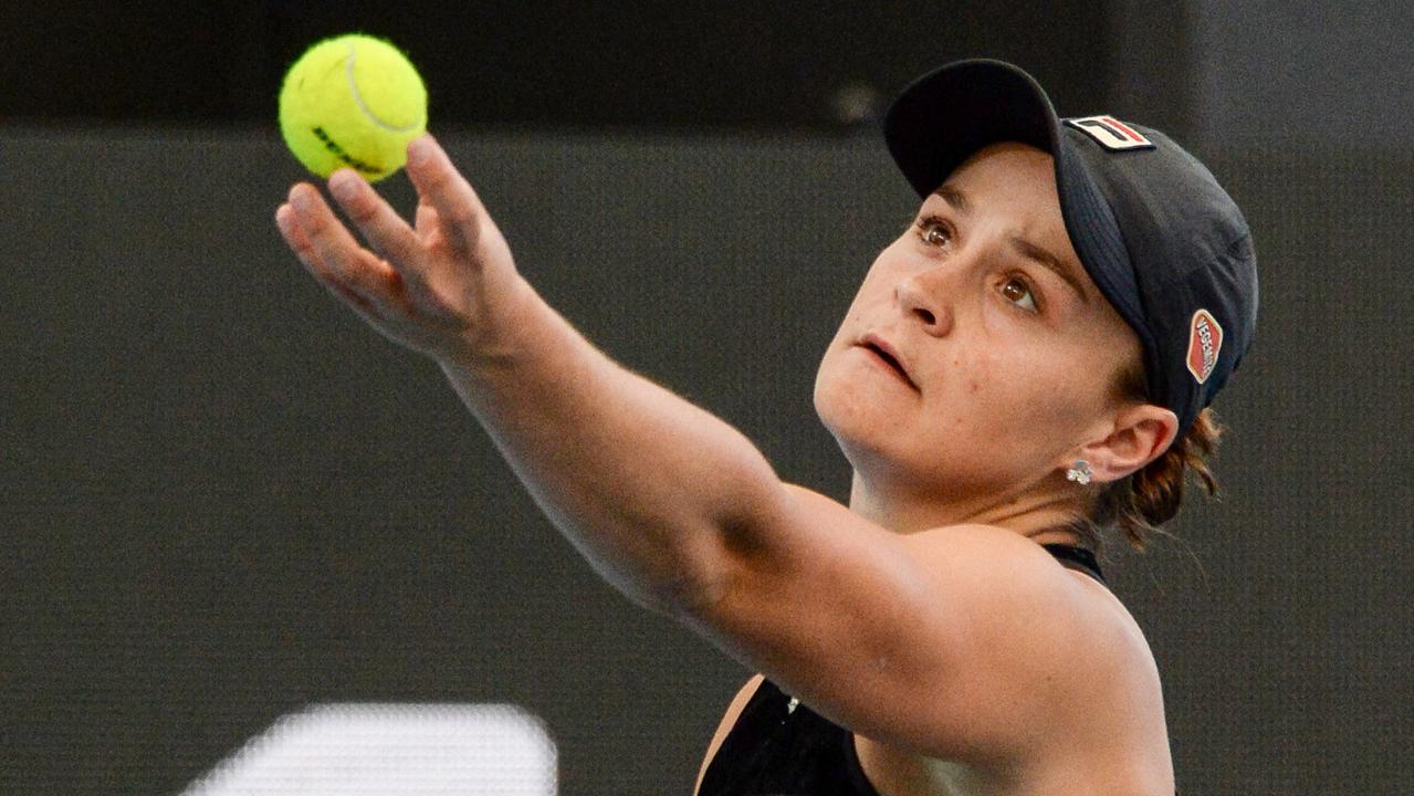Australia's Ash Barty could be on a collision with two-time Australian Open winner Naomi Osaka. Picture: Brenton Edwards/AFP