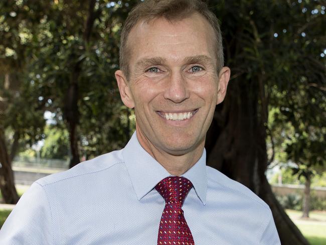 NSW Education Minister Rob Stokes hopes the new charter makes parents think twice about abusing teachers. Picture: Chris Pavlich