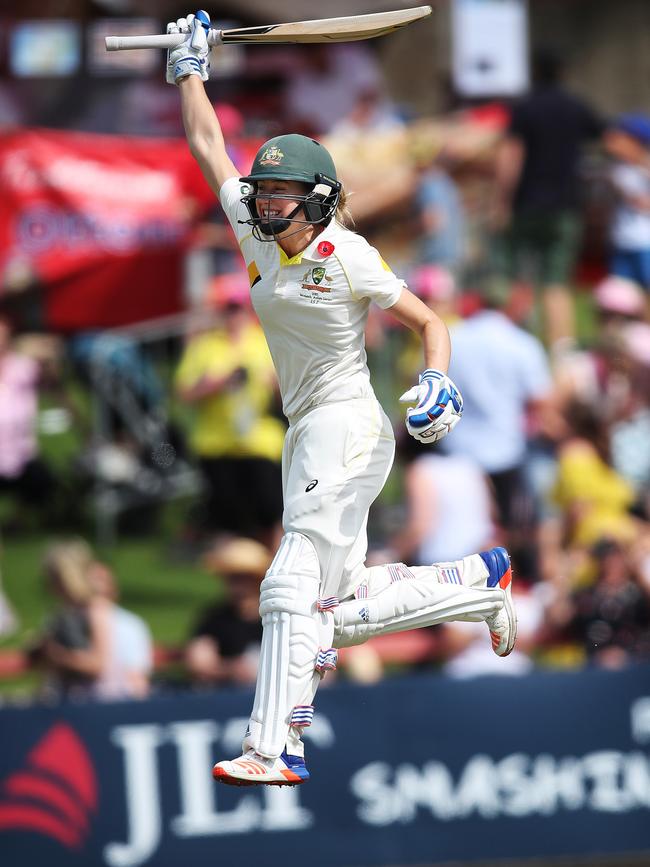 The Ashes Test was a defining moment for herself. Pic: Phil Hillyard