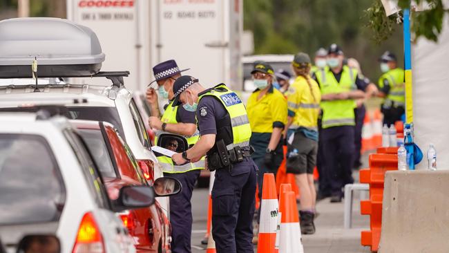 Border closures forced by COVID outbreaks have undermined consumer confidence. Picture: Simon Dallinger