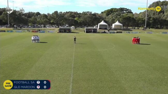 Replay: South Australia v Queensland Maroon (U15 quarter final) -  Football Australia Boys National Youth Championships Day 4