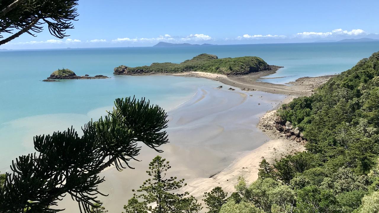 View of Wedge Island from one of the Cape Hillsborough walks, north of Mackay. Picture: Rae Wilson