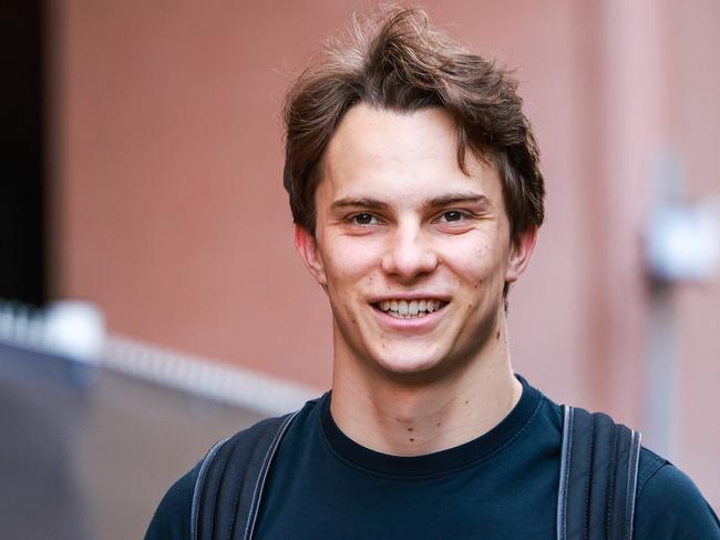 MONTE-CARLO, MONACO - MAY 21: Oscar Piastri of Australia and McLaren walks in the paddock during previews ahead of the F1 Grand Prix of Monaco at Circuit de Monaco on May 21, 2025 in Monte-Carlo, Monaco. (Photo by Jayce Illman/Getty Images)