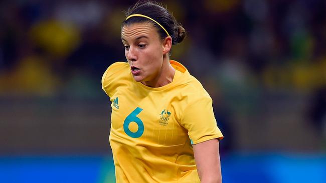 Chloe Logarzo came on and very nearly scored an absolute cracker. Picture: Getty Images