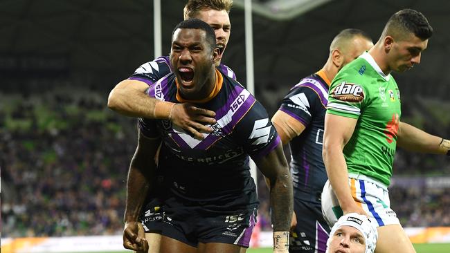 Sivo’s battle with Vunivalu is mouth-watering. Photo: Quinn Rooney/Getty Images