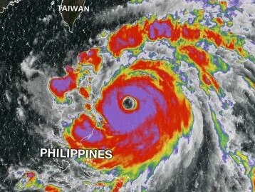 Super Typhoon Doksuri. Picture: Supplied.