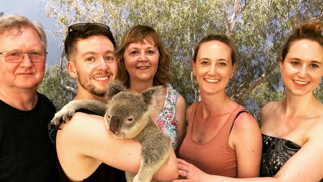 Darwin resident Jenny Palmer has been stranded in England for five months after going there to visit her sick mother. Picture: Supplied