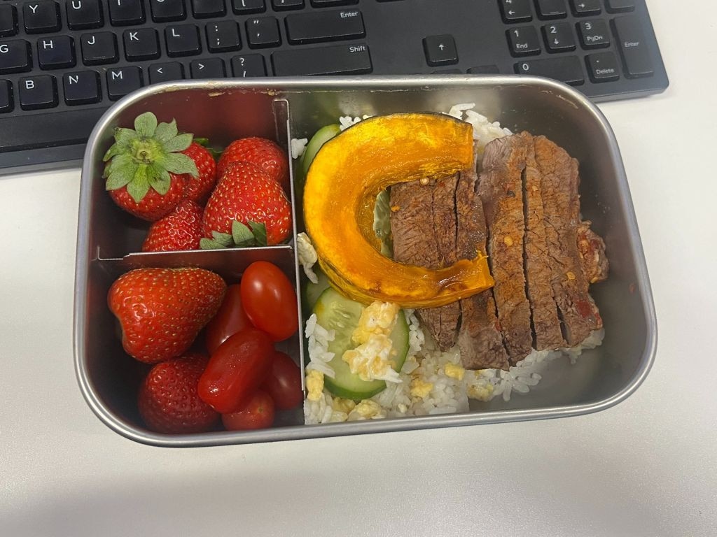 Smash Microwave Safe Stainless Steel Bento Lunch Box. Picture: Cindy Du