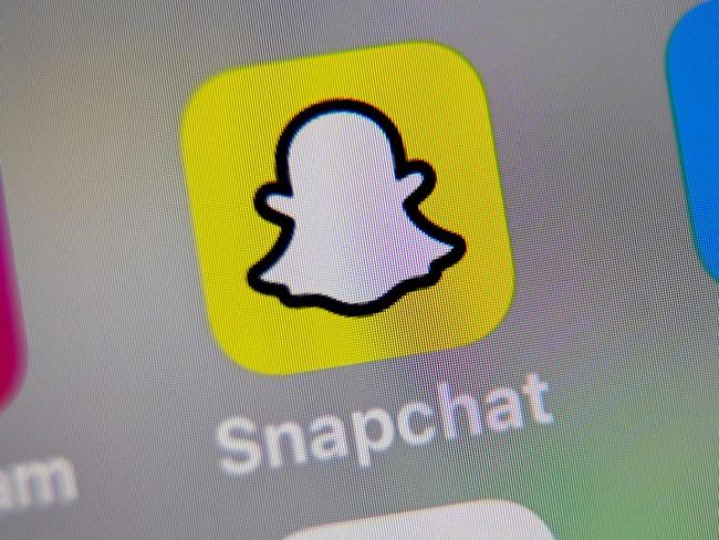 Snapchat was often used by offenders to commit intimate image offences, the court heard. Picture: Denis Charlet/AFP