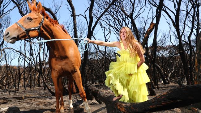 Olivia Buick-Antonelli says the Kangaroo Island Cup Carnival is going to lift spirits while raising much-needed funds for local bushfire relief. Picture: Tait Schmaal